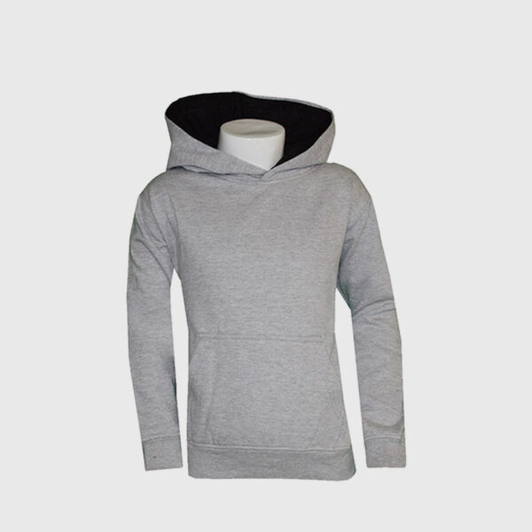 Sudadera junior con capucha bicolor unisex